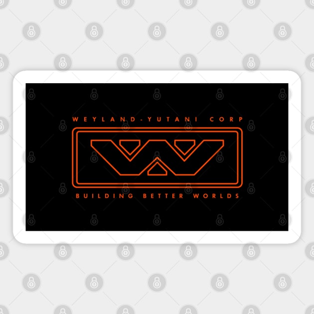 Weyland-Yutani Corp v2 Magnet by BadBox